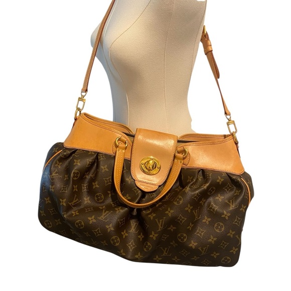 Louis Vuitton Brown Monogram Shoulder Bag - Picture 1 of 15